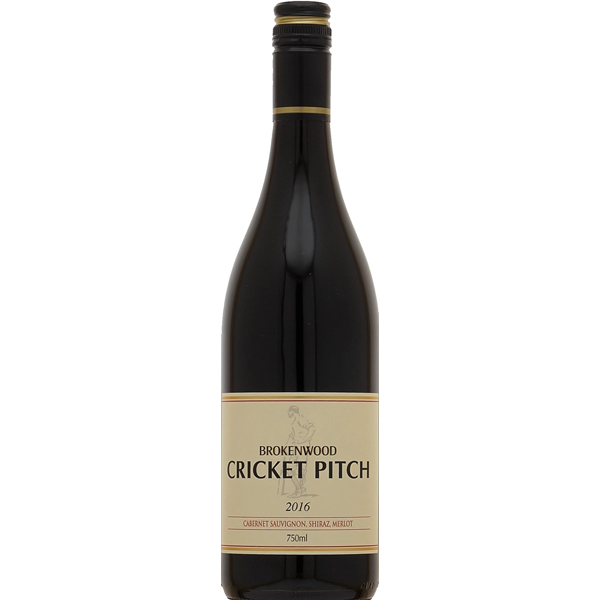 ワイン（赤）Brokenwood クリケット・ピッチ（オーストラリア）直輸入ワイン　カジュアルにワインを楽しんで！　720ml 2420円（税込）